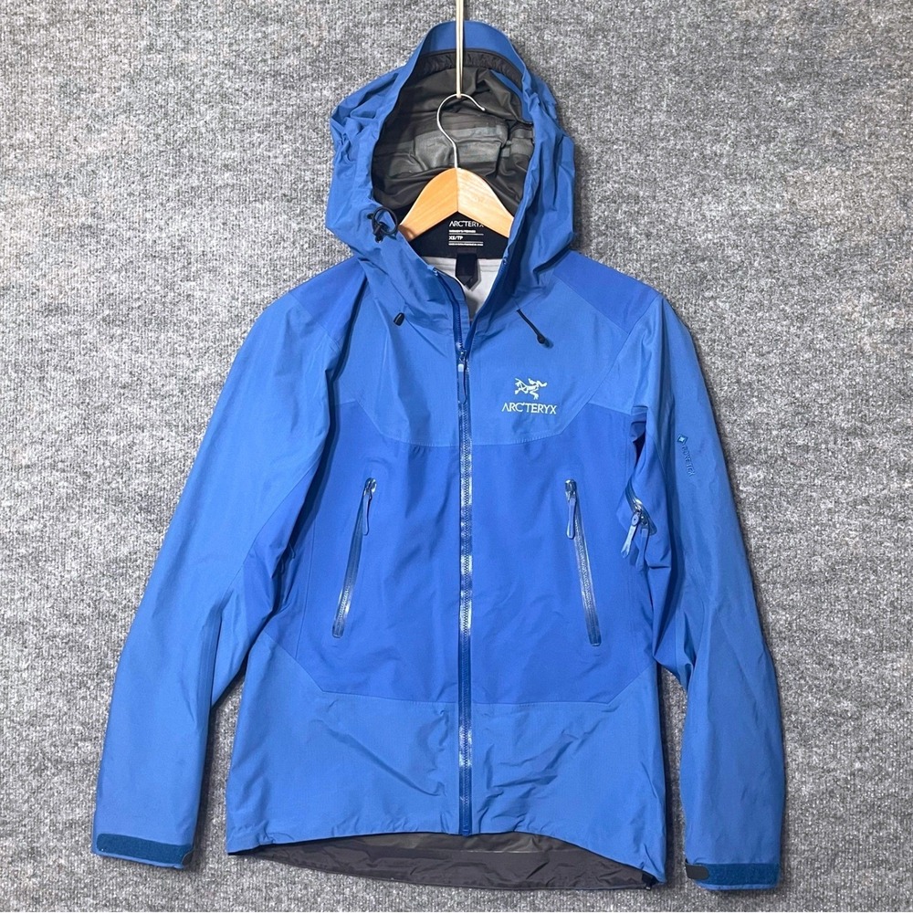 Arcteryx Beta LT Gore-Tex Jacket Womens XS Blue Hardshell Hooded Rain Coat